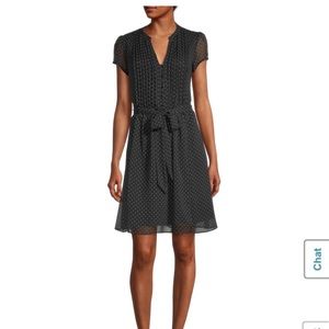 NWOT Brown Polka Dot Dress